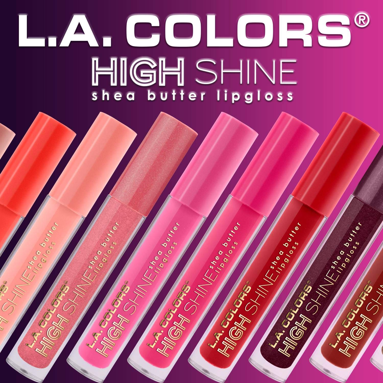 High Shine Lipgloss, Clear CLG932